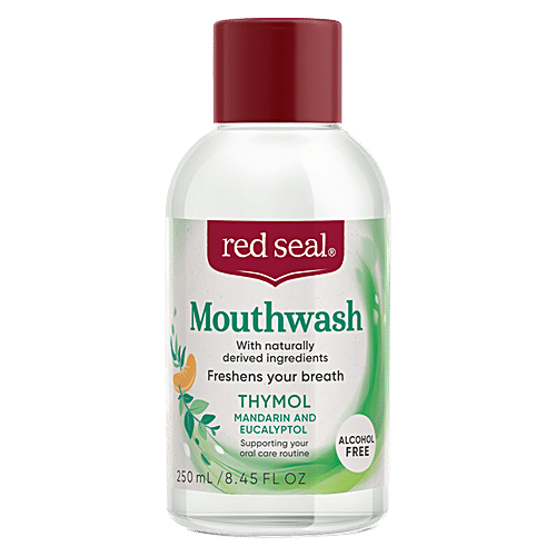 Buy Red Seal Mouthwash Thymol, Mandarin & Eucalyptol Online at Best Price of Rs 500 bigbasket