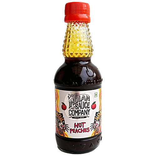 Buy INDIAN SAUCE COMPANY Hot Peaches Sauce Online at Best Price of Rs
