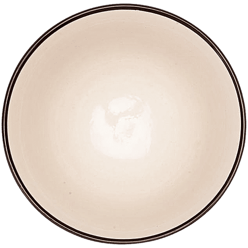 bb home Earth Serving/ Mixing/ Salad/ Cereal Bowl, Hand Painted Ceramic, Stormy Yellow Green, 500 ml