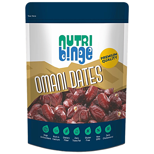Buy NUTRI BINGE Omani Dates Online at Best Price of Rs 345 bigbasket