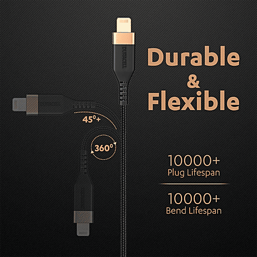 Buy Duracell TypeC To Lightning Sync & Charging Cable Online at Best Price of Rs 999 bigbasket
