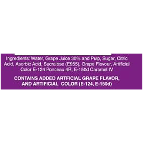 Vinut Red Grape Juice With Pulp, 250 ml