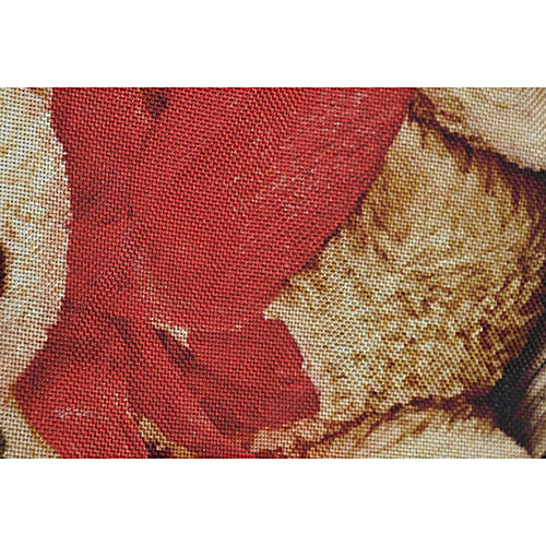 JBG Home Store Printed Fridge/Refrigerator Top Cover - With 6 Pockets, Teddy Design, 99 x 55 Cm, 1 pc  Digital Print Knitting Fabric