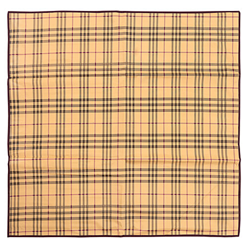 JBG Home Store Reversible PVC Bedsheet Protector - Check & Floral Print, Assorted Colour, 92 X 92 cm, 1 pc Food Mats, Foldable and lightweight