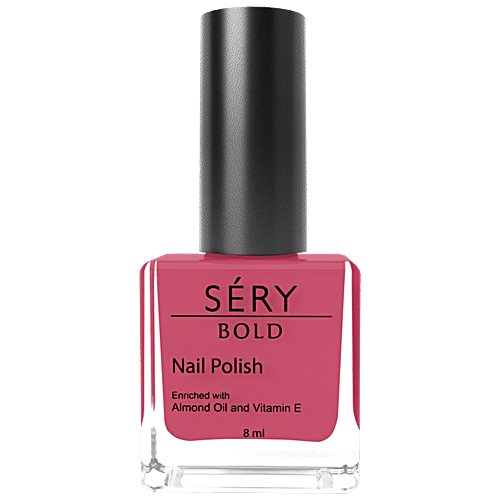 Sery Bold Nail Polish, 8 ml Punch MNP-09 With Almond Oil & Vitamin E
