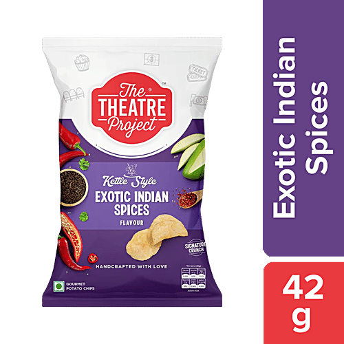Buy The Theatre Project Kettle Cooked Potato Chips Exotic Indian