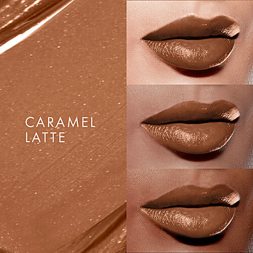 Lakme 9 To 5 Primer + Shine Lipstick, 3.6 g Caramel Latte High Shine, Built In Primer