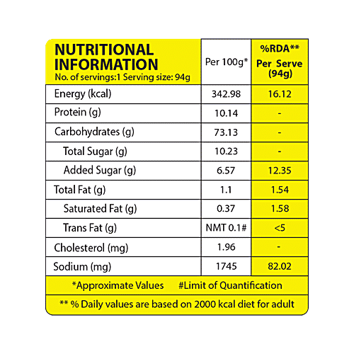Keya Mac & Cheese Pasta - American Style, Macaroni, With Creamy Sauce Maker & Extra Herby Sprinkler, 95.5 g Pouch Made With Soft Suji/Rawa