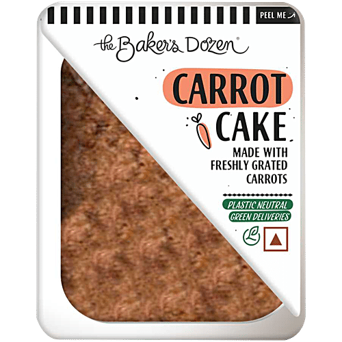 Buy The Baker's Dozen Carrot Cake Online at Best Price of Rs 36.66 bigbasket