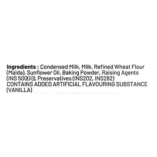 The Baker's Dozen Vanilla Cake, 40 g  Made With Butter & Vanilla