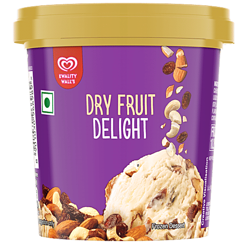 Buy kwality walls Dry Fruit Delight Frozen Dessert Online at Best Price of Rs 76 bigbasket