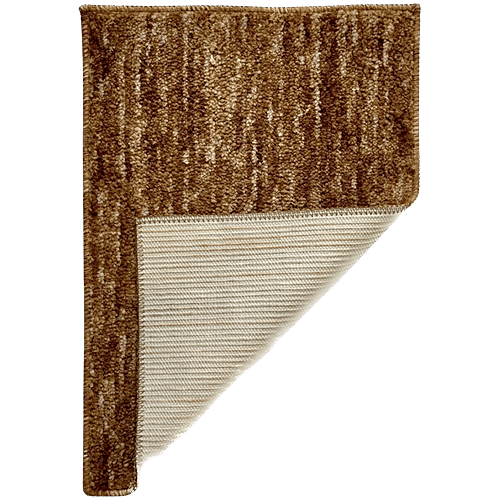 VTI Home Collection Milange Macrofibre Tufted Door/Floor/Bath Mat With Anti-Skid Rubber Backing - Soft, Durable & Washable, 1 pc  