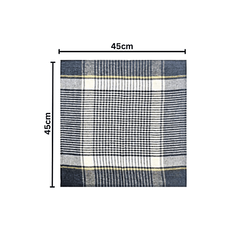 VTI Home Collection Cotton Cleaning/ Kitchen Duster/ Napkin - Multi-Colour/ Assorted, Soft, Durable, Washable & Absorbent, 4 pcs  