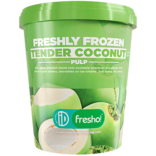iD fresho! Tender Coconut Pulp - Frozen Dessert, 500 g Tub