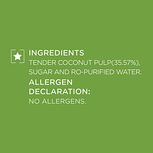 iD fresho! Tender Coconut Pulp - Frozen Dessert, 500 g Tub