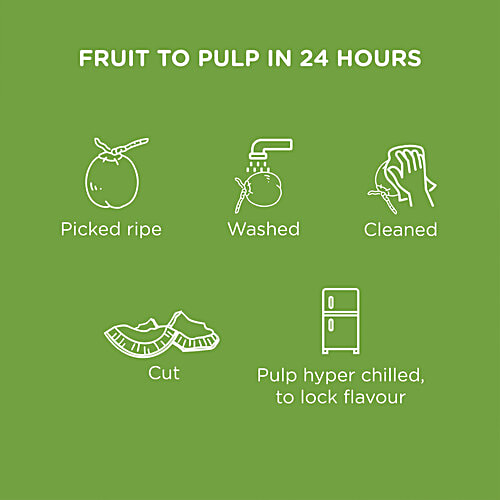 iD fresho! Tender Coconut Pulp - Frozen Dessert, 500 g Tub