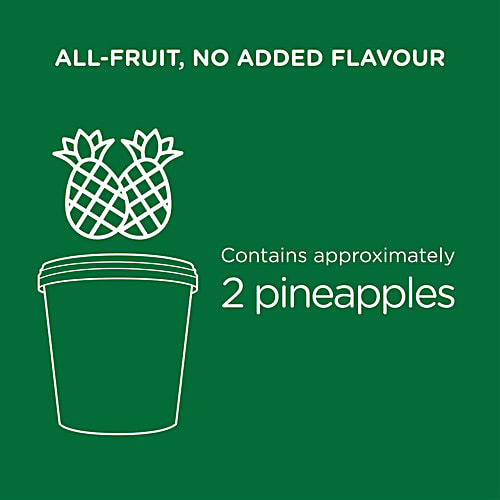 iD fresho! Pineapple Fruit Pulp - Frozen Dessert, 500 g Tub