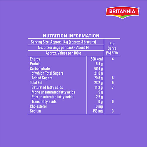 Britannia 50-50 Gol Maal Cracker, 200 g  