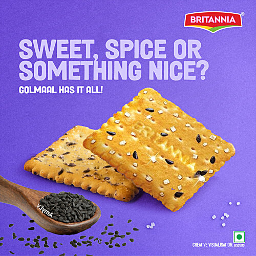 Britannia 50-50 Gol Maal Cracker, 200 g  