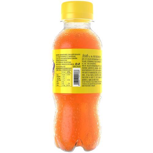 Bisleri  Pop Orange Flavoured Soft Drink, 160 ml  