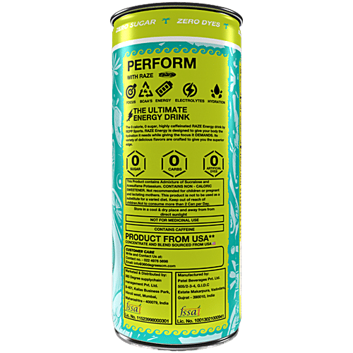Buy Raze Functional Energy Drink - Baja Lime Online at Best Price of Rs ...