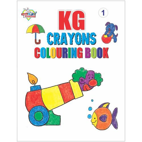 Diamond Wipes Kids 4 Color Crayons Box Set
