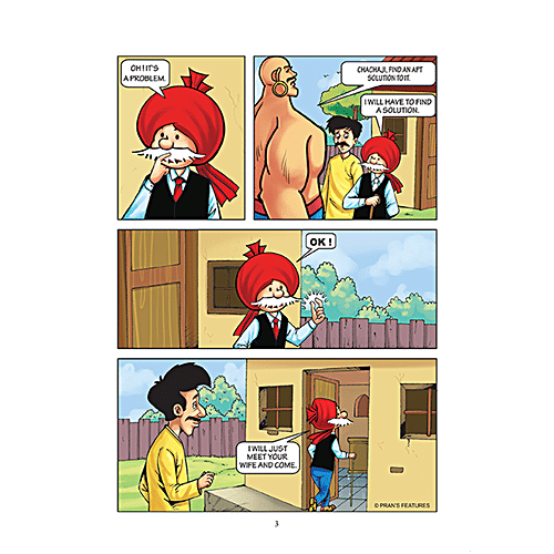 Diamond Toons Chacha Chaudhary Aur Professor Bad - English, Comic Stories, 48 Pages, 1 pc