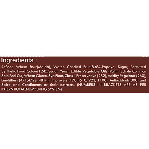 Good Morning Rich Fruit Cake Bread, 350 g  