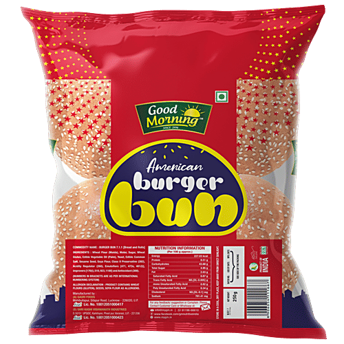 Good Morning American Burger Bun, 250 g