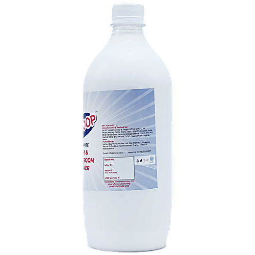 Swoop Milky White Floor & Bathroom Cleaner, 1 L  