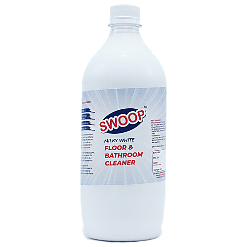 Swoop Milky White Floor & Bathroom Cleaner, 1 L  