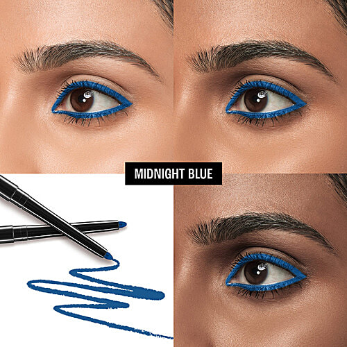 Lakme Eyeconic Kajal - Water-Proof & Smudge-Proof, 1.35 g Midnight Blue Lasts Upto 24 Hours