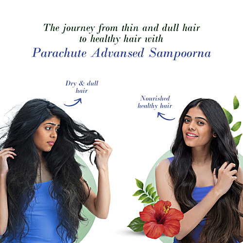 Parachute Advansed Sampoorna Coconut Hair Oil, 400 ml  For Long, Thick & Black Hair