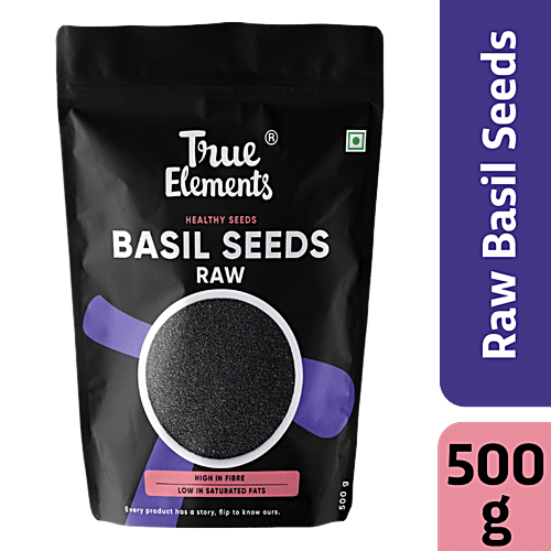 Buy True Elements Raw Basil Seeds Online at Best Price of Rs 340 bigbasket