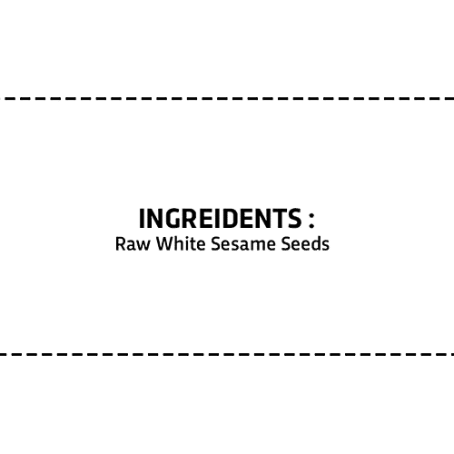 True Elements Raw White Sesame/Safed Til Seeds, 150 g  High in Protein, High in Dietary Fibre