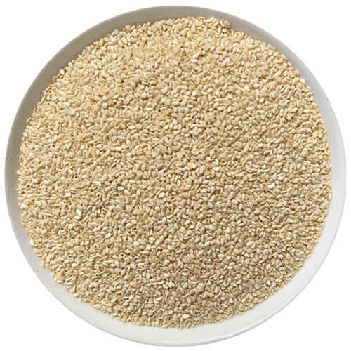 True Elements Raw White Sesame/Safed Til Seeds, 150 g  High in Protein, High in Dietary Fibre