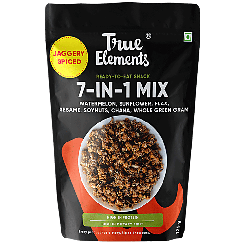 True Elements Jaggery Spiced 7-In-1 Mix, 125 g  