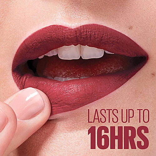 Maybelline New York Super Stay Matte Ink Liquid Lipstick, 5 ml Iconic Ruler 