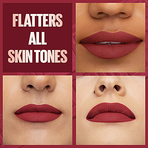 Maybelline New York Super Stay Matte Ink Liquid Lipstick, 5 ml Iconic Ruler 