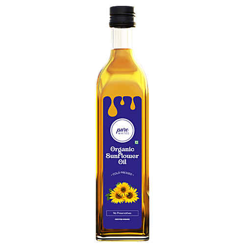 Buy Pure Whites Cold Pressed Organic Sunflower Oil Online at Best Price of Rs 525 bigbasket