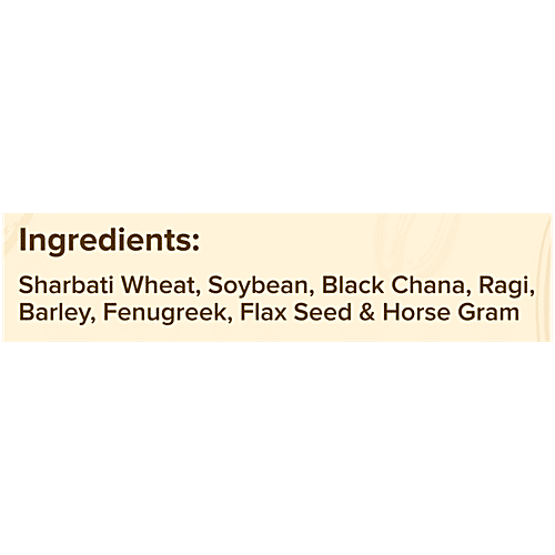 Sugar.Fit Active Sugar Control Atta, 5 kg Helps lower sugar spikes & manage weight, Tasty rotis for your family, Clinically Validated GI <55