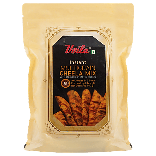 VOILA Instant Multigrain Cheela Mix, 500 g  