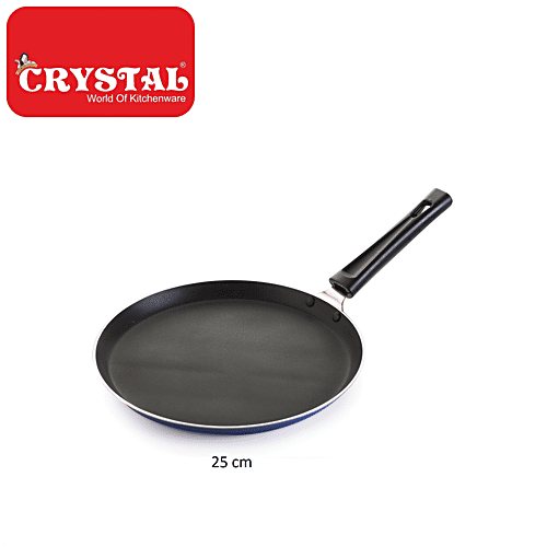 Crystal Kitchen Combi Cookware Set - Cooker, Kadai, FryPan, Tawa & Stainless Steel Lid, 5 pcs