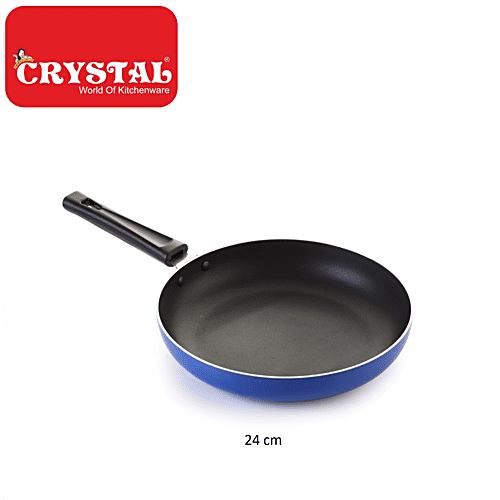 Crystal Kitchen Combi Cookware Set - Cooker, Kadai, FryPan, Tawa & Stainless Steel Lid, 5 pcs