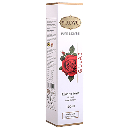 Pujayu Pure & Divine Gulab Mist, 100 ml