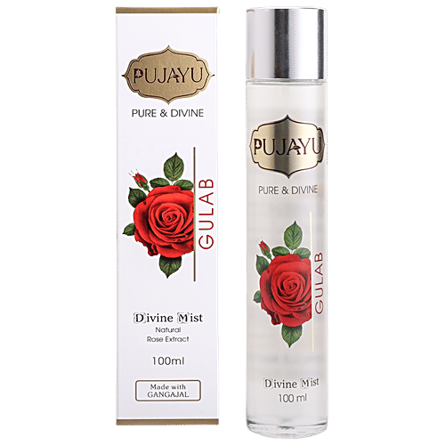 Pujayu Pure & Divine Gulab Mist, 100 ml