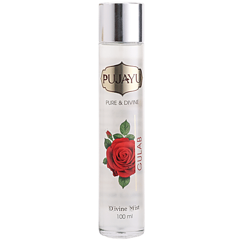 Pujayu Pure & Divine Gulab Mist, 100 ml