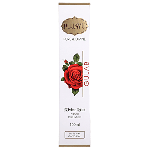 Pujayu Pure & Divine Gulab Mist, 100 ml