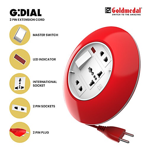 Goldmedal G Dial 2 Pin Flex Box, 1 pc  
