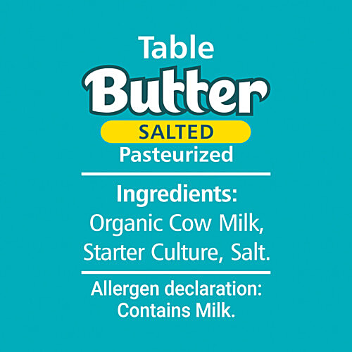 Akshayakalpa Organic Table Butter - Salted, 100 g  Pasteurized
